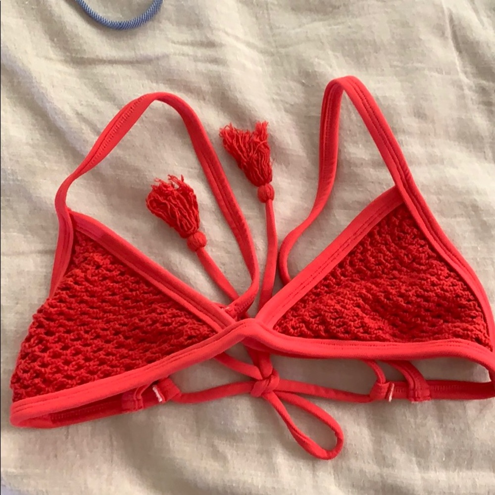 Posh Pua - Kainalu crochet top - L - Fruit Punch